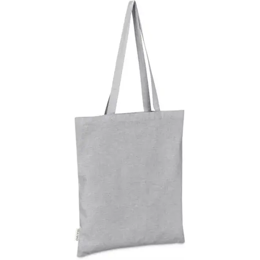 Okiyo Sakiori Recycled Cotton Shopper Grey Side